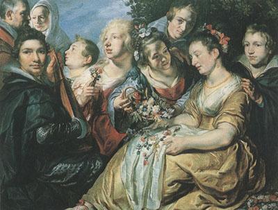 Peter Paul Rubens The Artist with the Van Noort Family (MK01) oil painting image